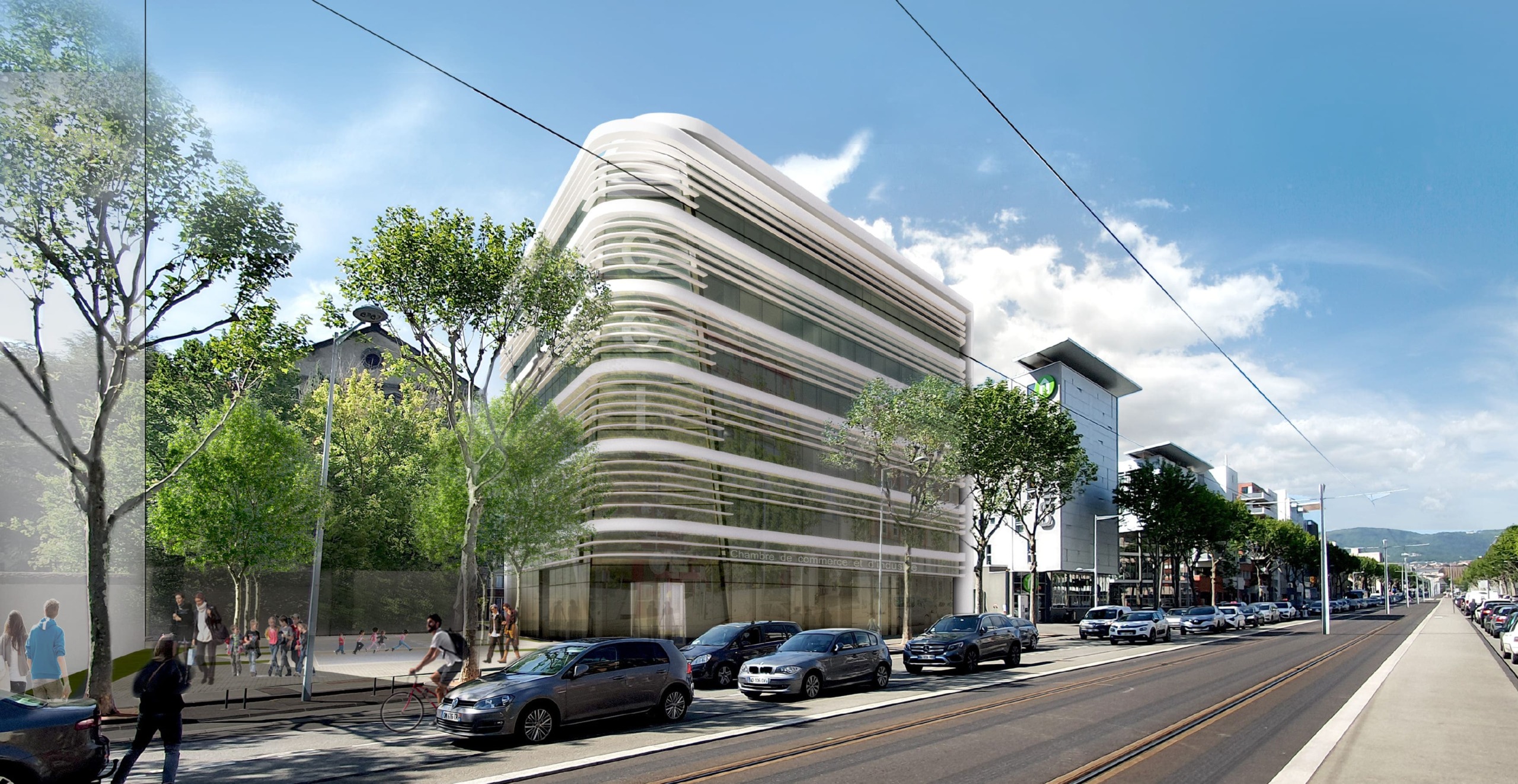 SIEGE SOCIAL CCI PUY DE DOME CLERMONT AUVERGNE METROPOLE – CHM Architecture